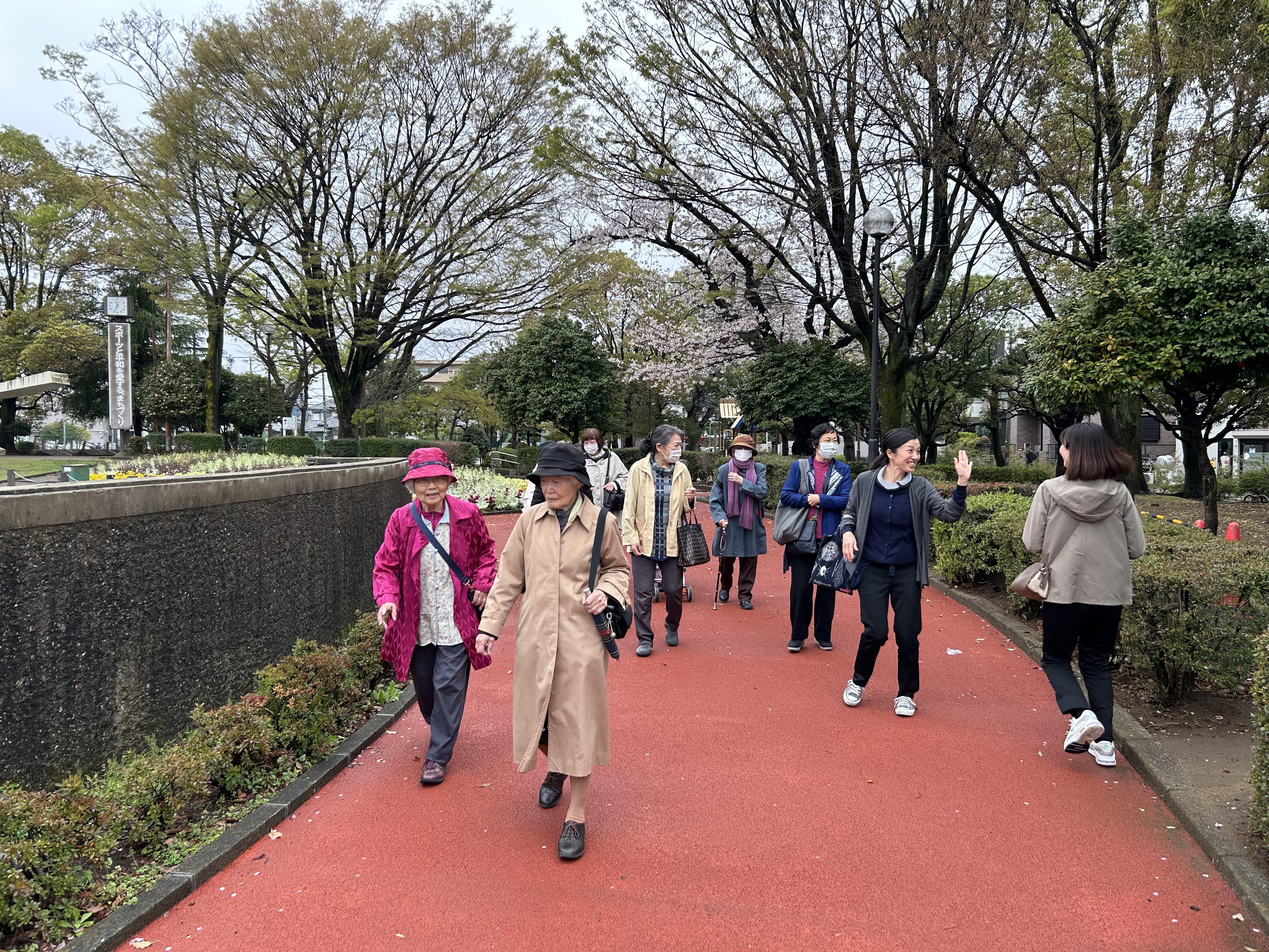 お花見に行ってきました♪