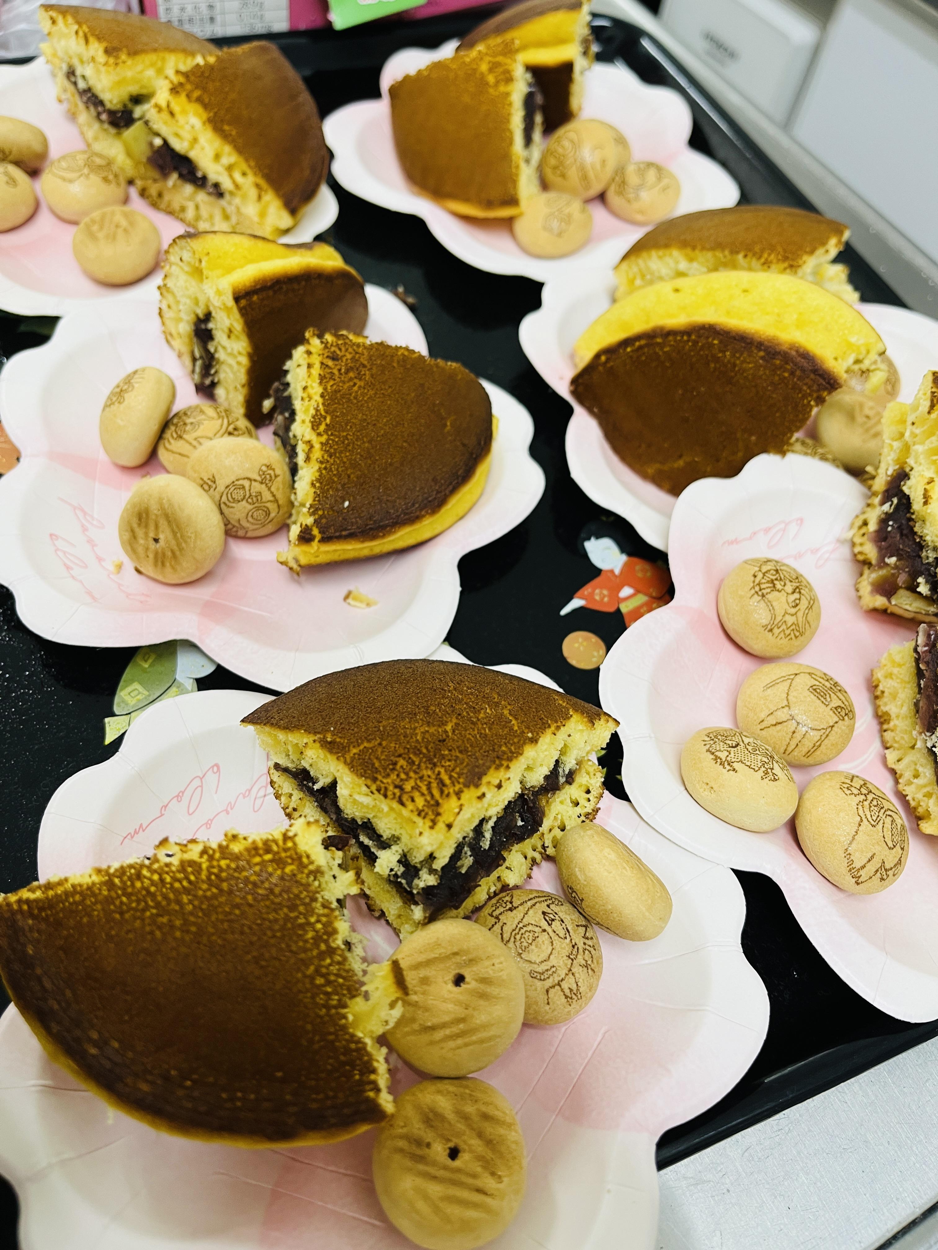 お花見おやつ写真