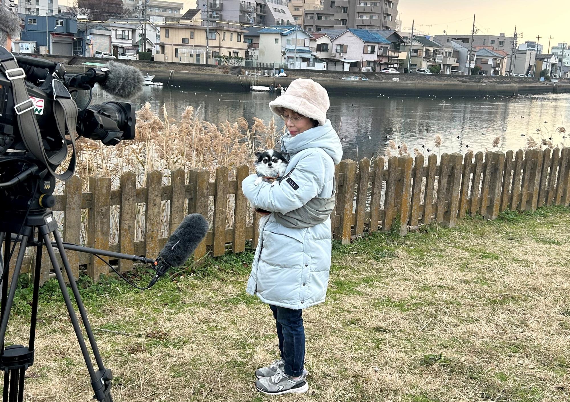 テレビ放送がありました！