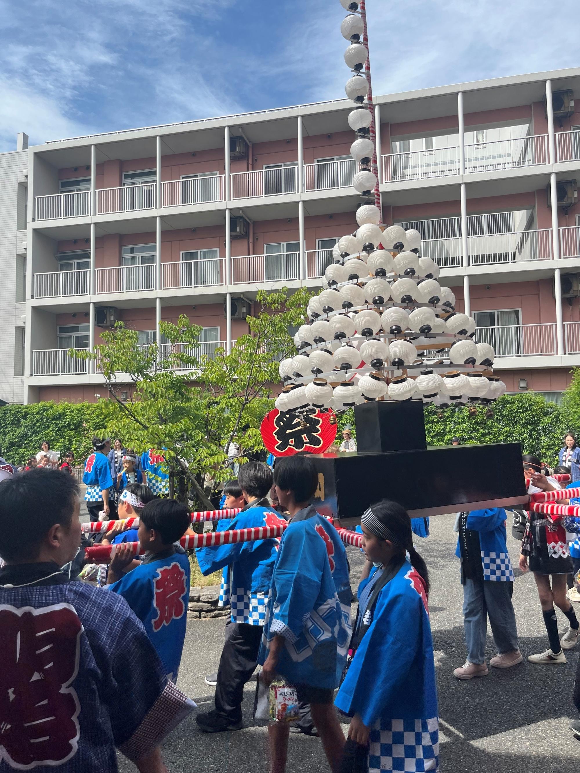 子ども神輿｜ブログ： ブランシエール神宮南井田｜長谷工シニアウェル