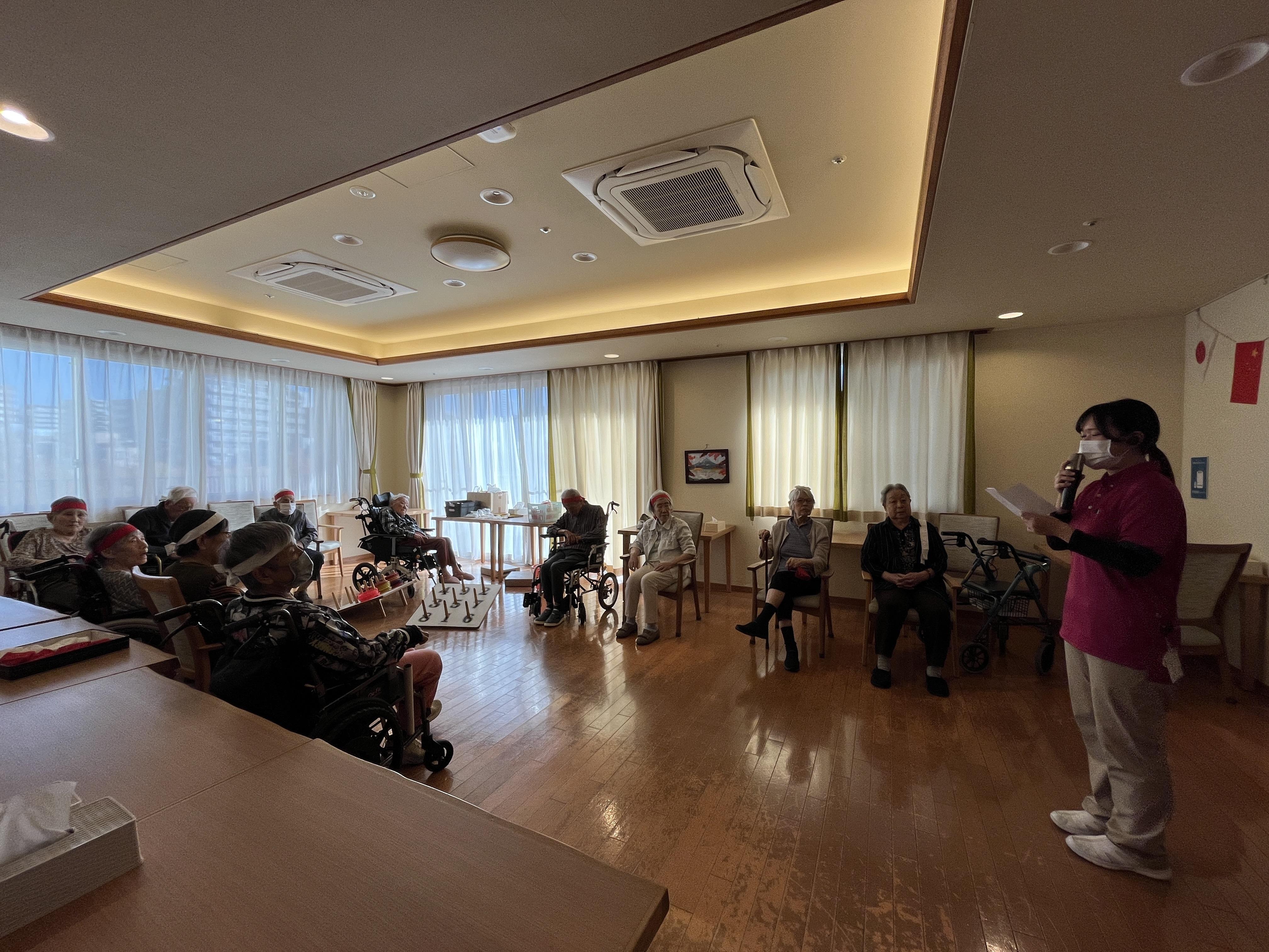 ケアフロア運動会開催！