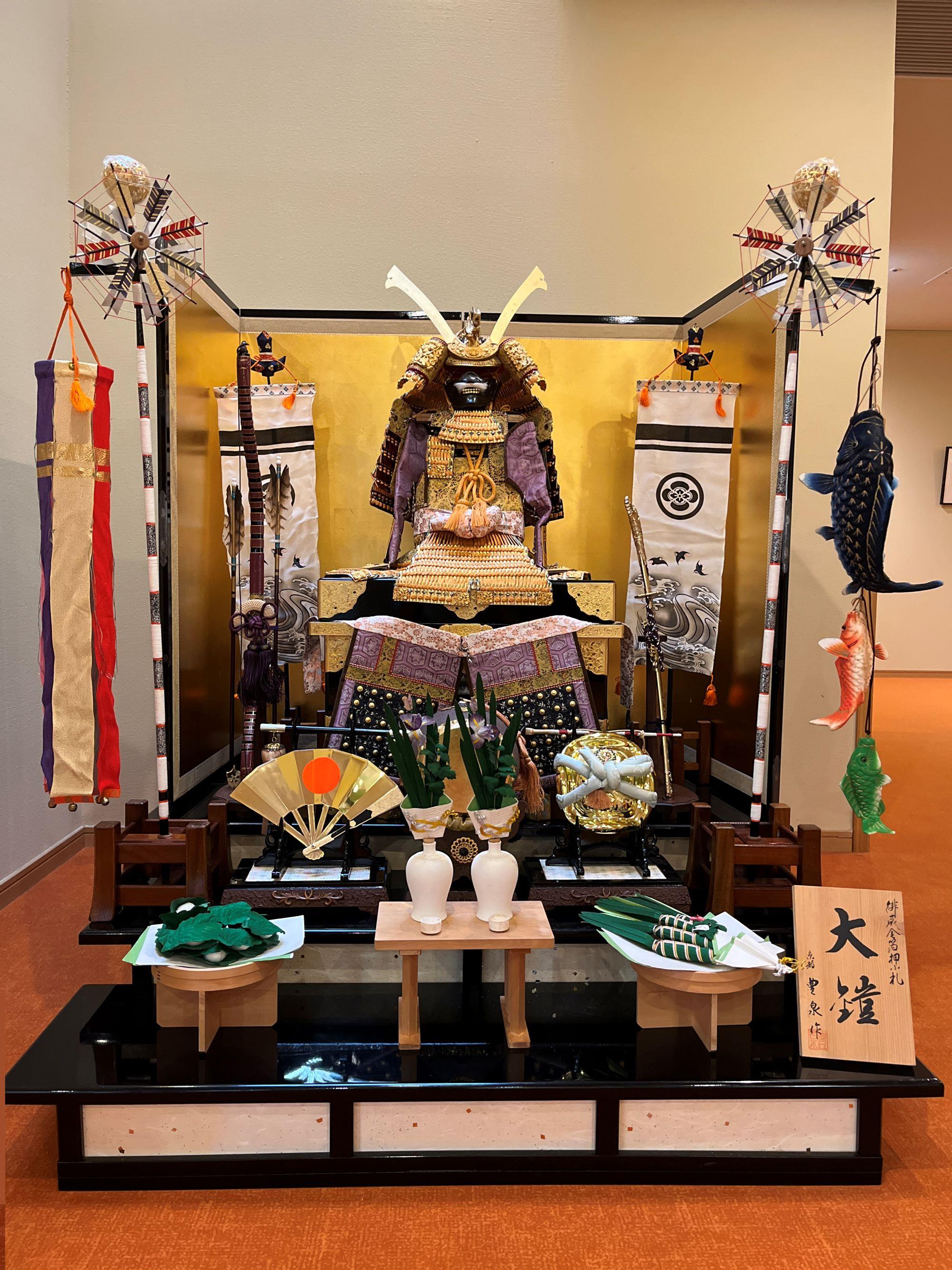 想いをつなぐ季節飾り～五月人形～