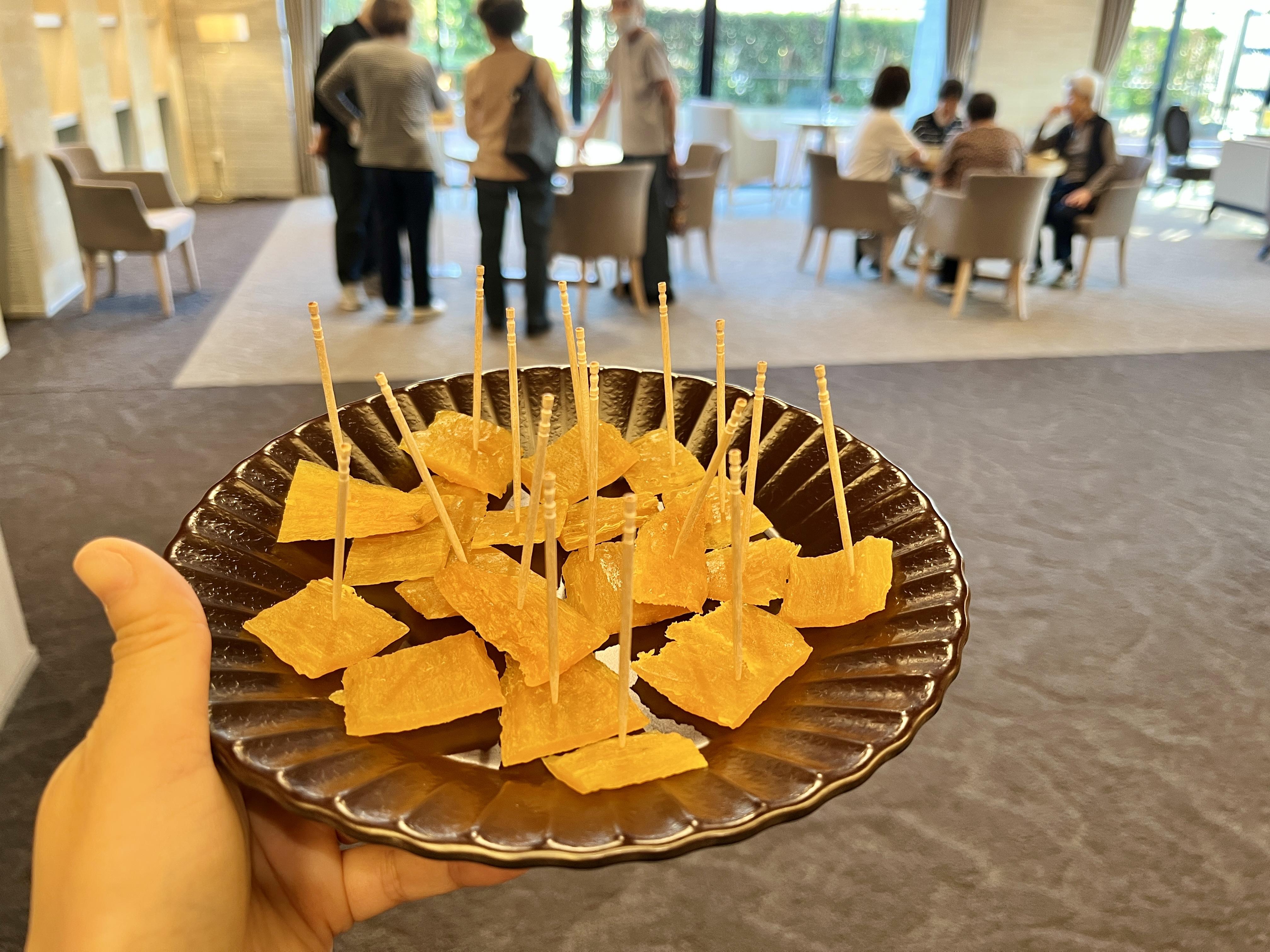 ほしいも試食会を開催いたしました。