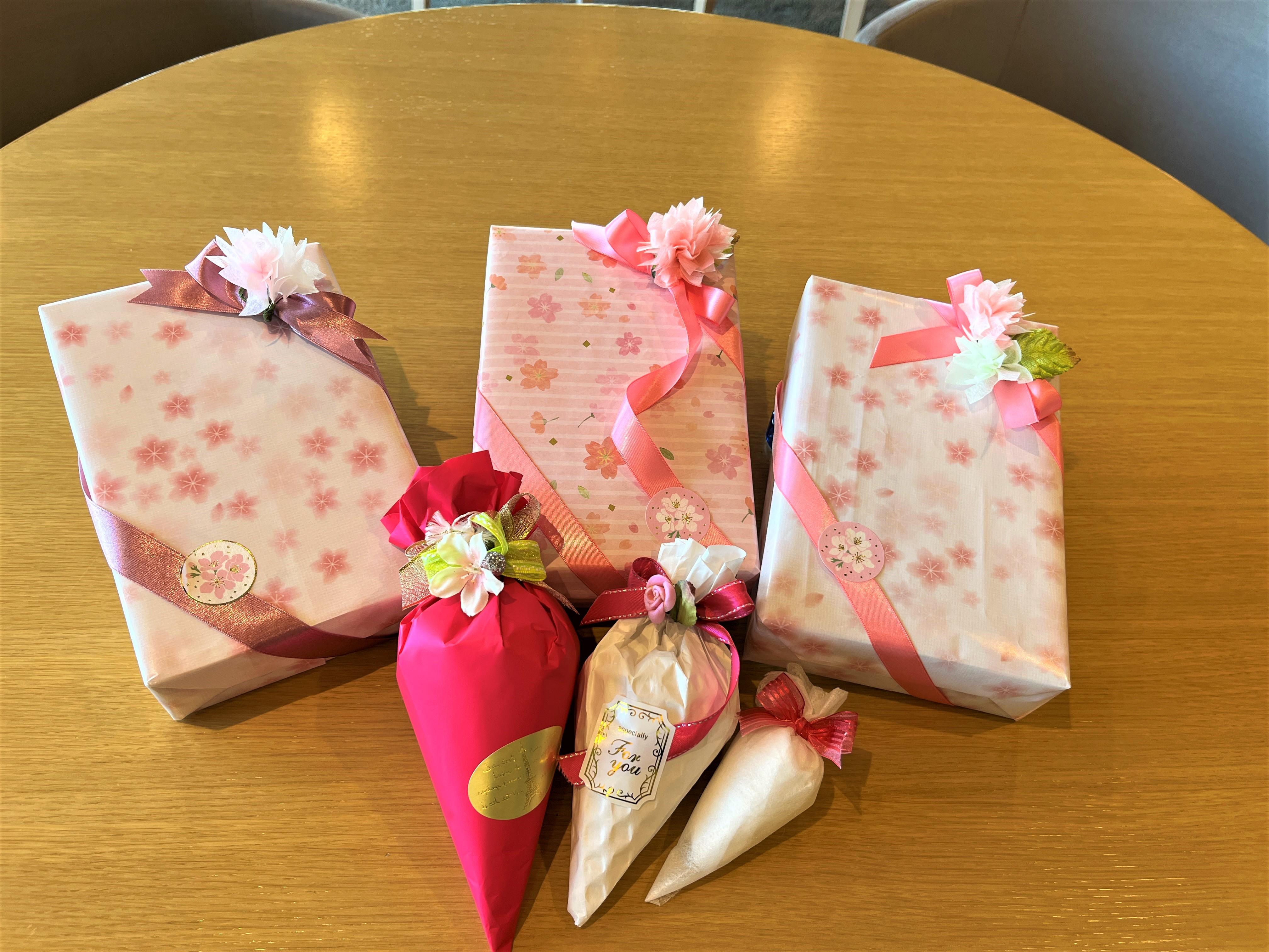 ラッピングイベントを行いました！