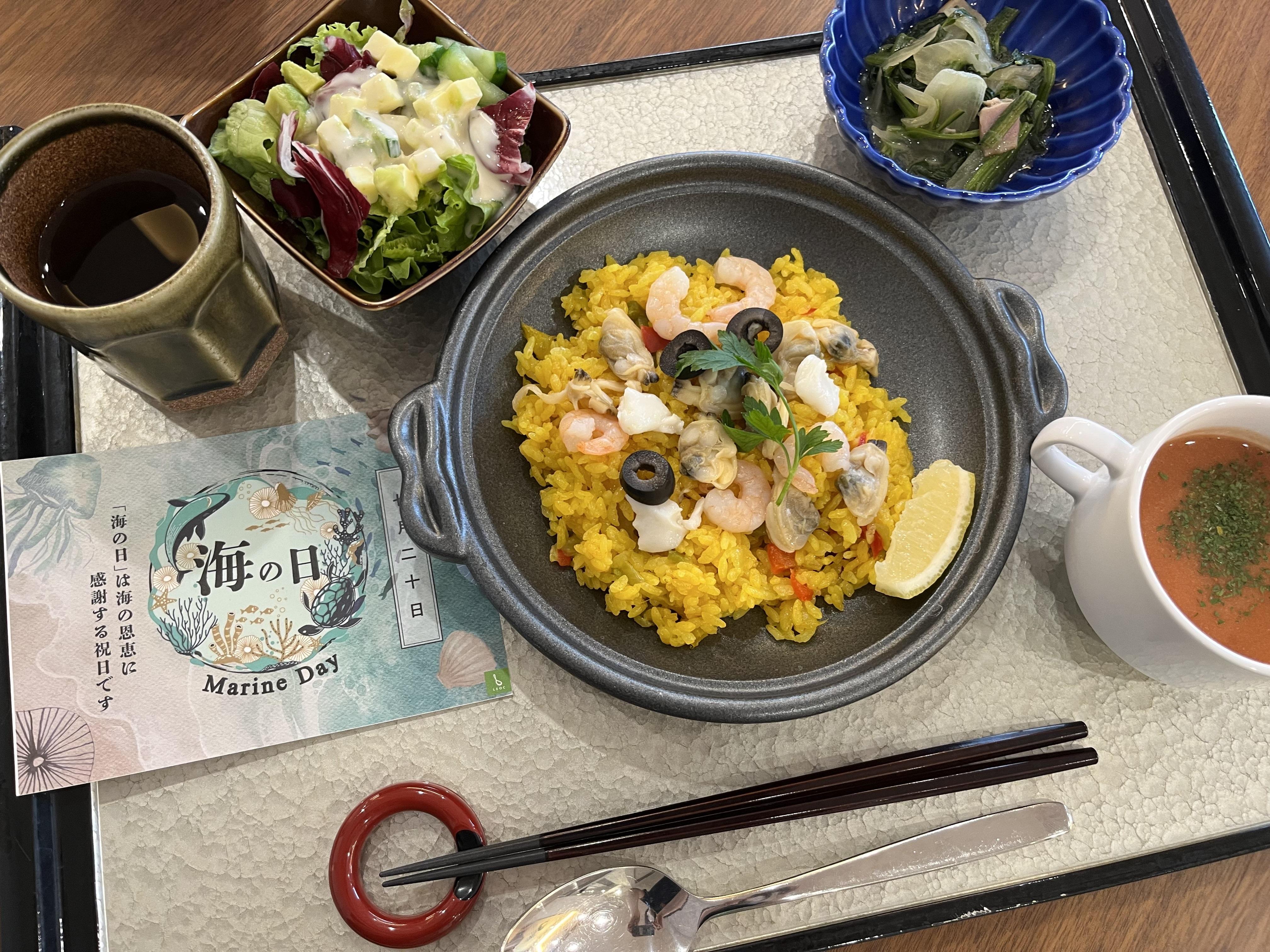 7月のお食事のご紹介