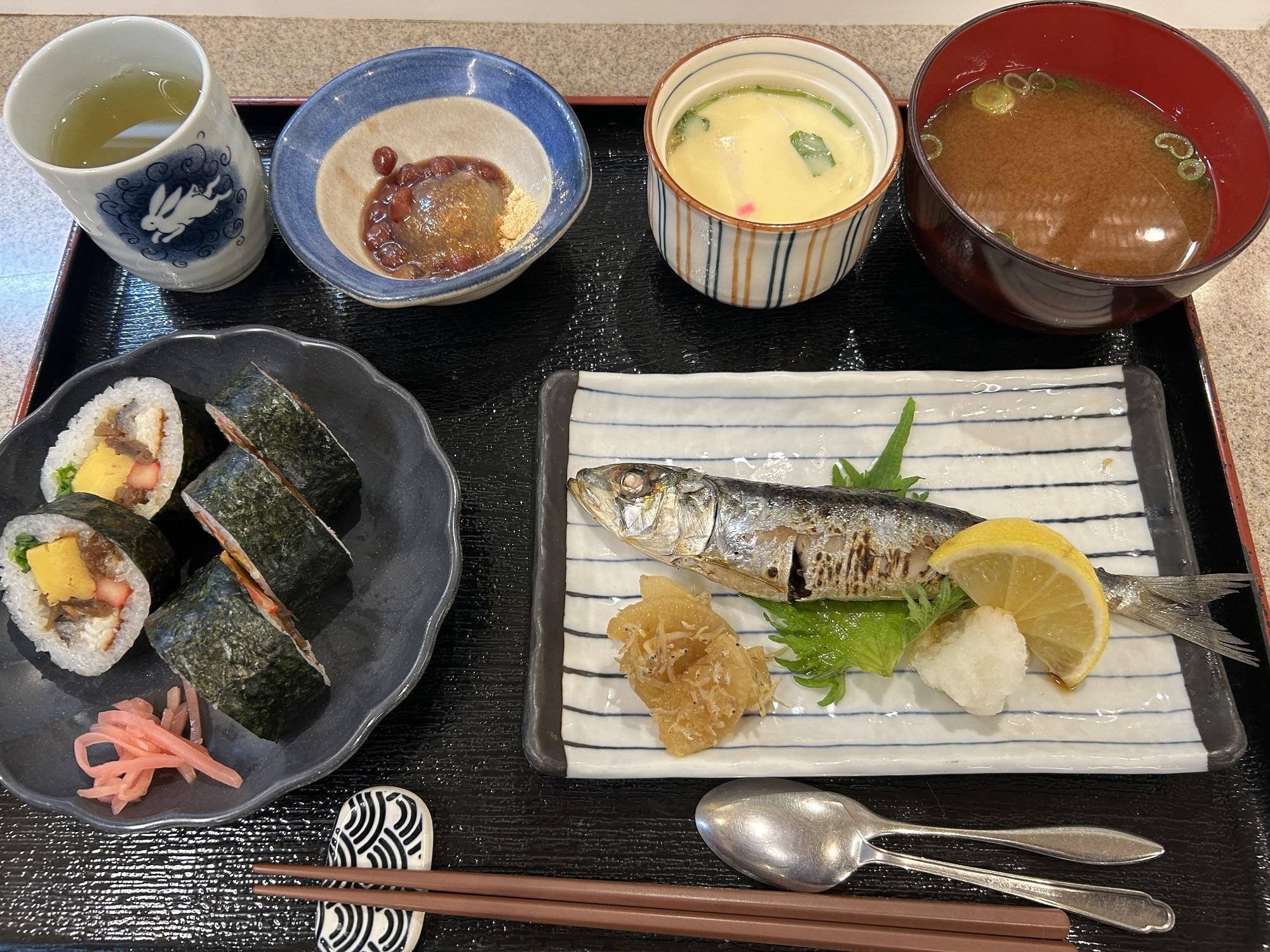 笑顔になる「恵方巻」