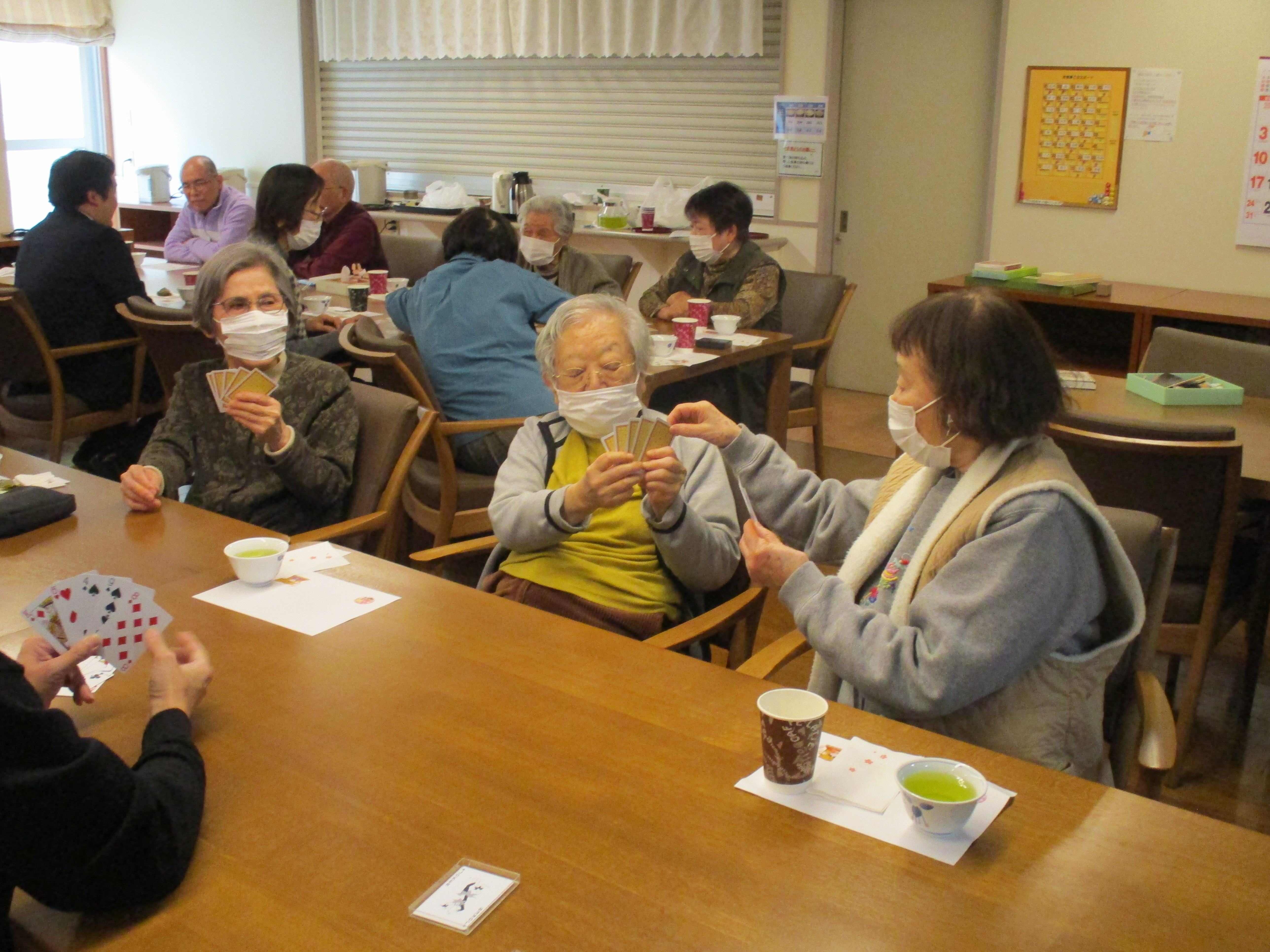 ひな祭りのお茶会とゲーム大会