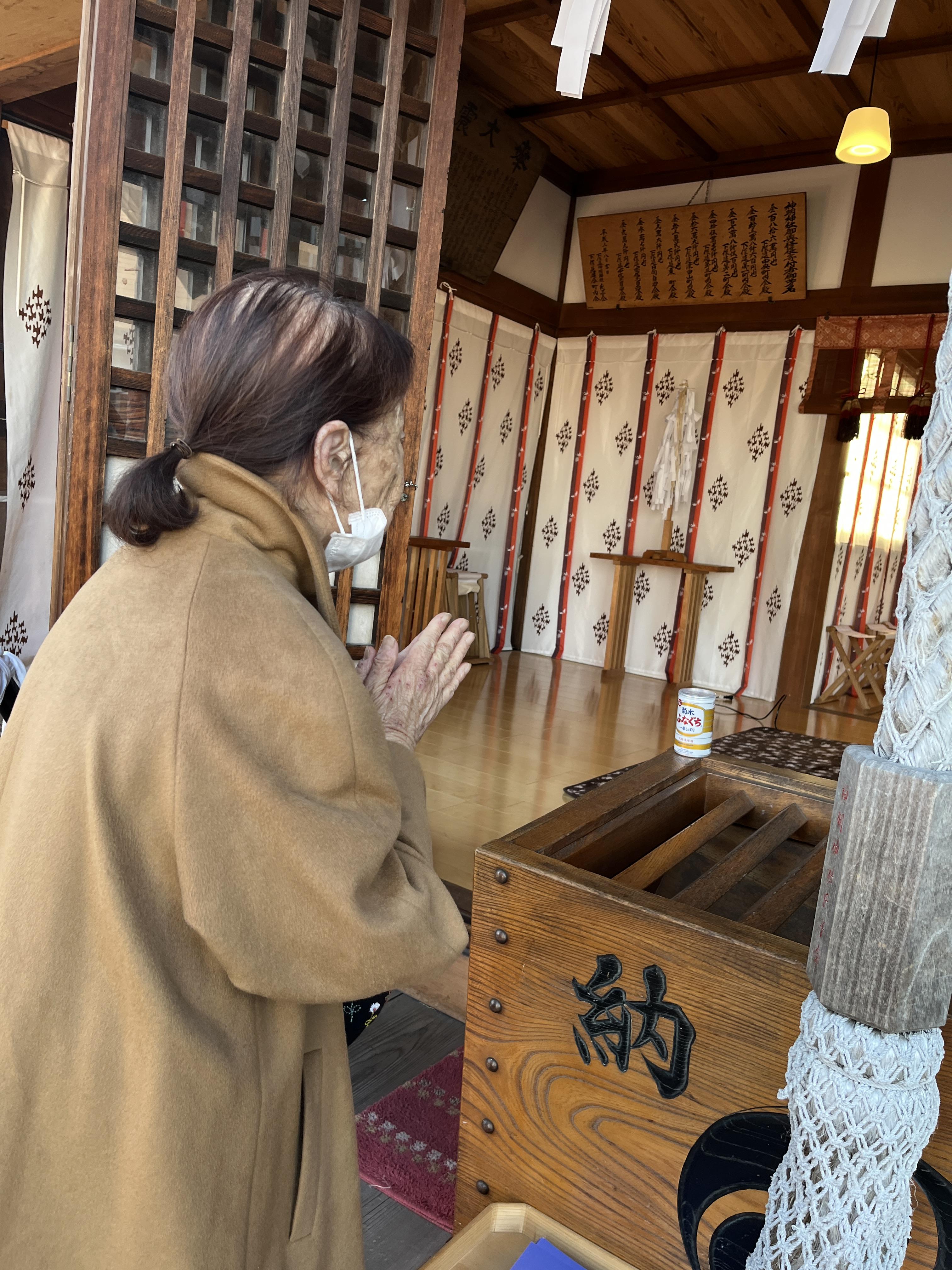 新年の願いを胸に、初詣に行ってきました