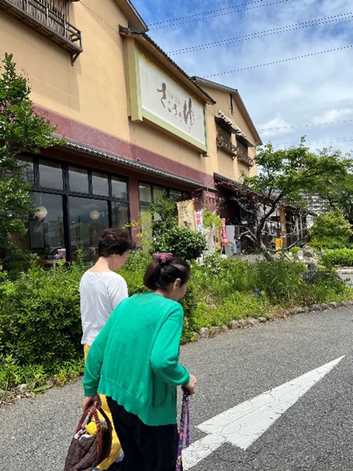 顔の見えるケアプラン♨温泉で思い出をたどる