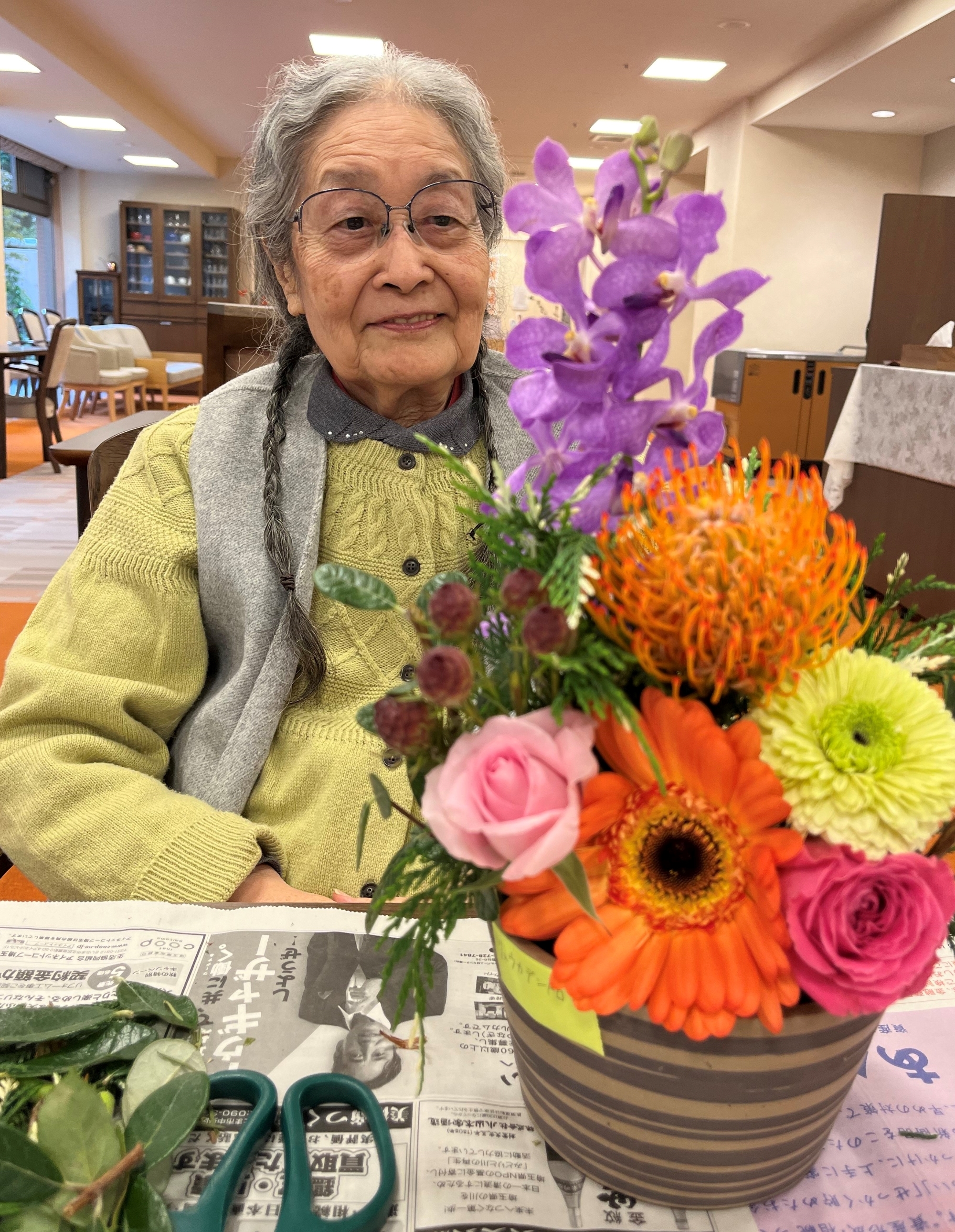 フラワーアレンジメント💐