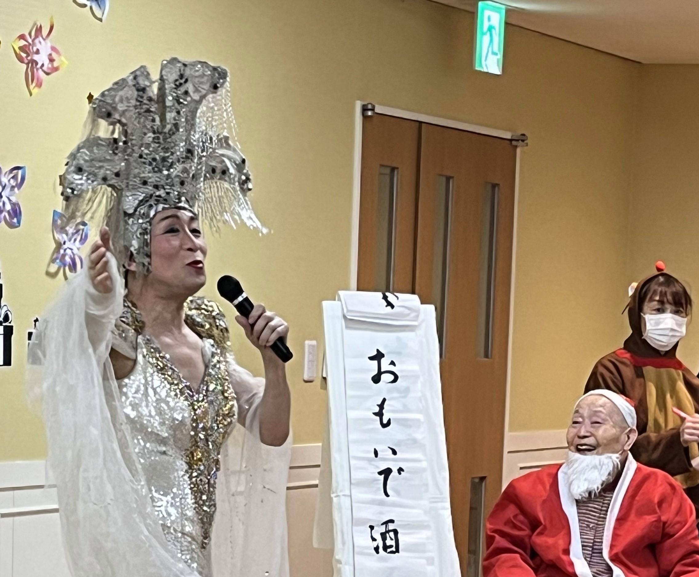 題字もご入居者作