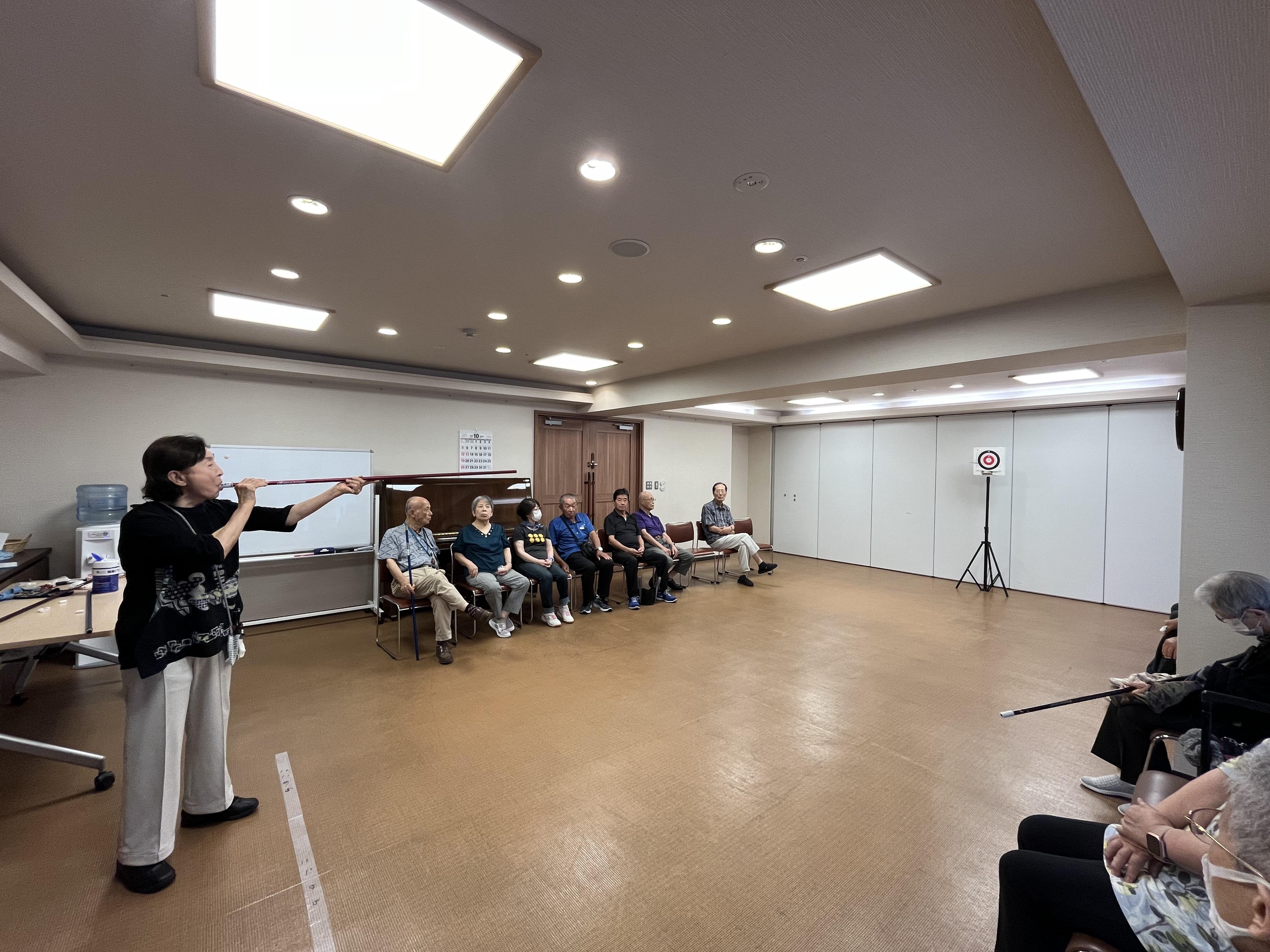 スポーツ吹き矢験教室202510061