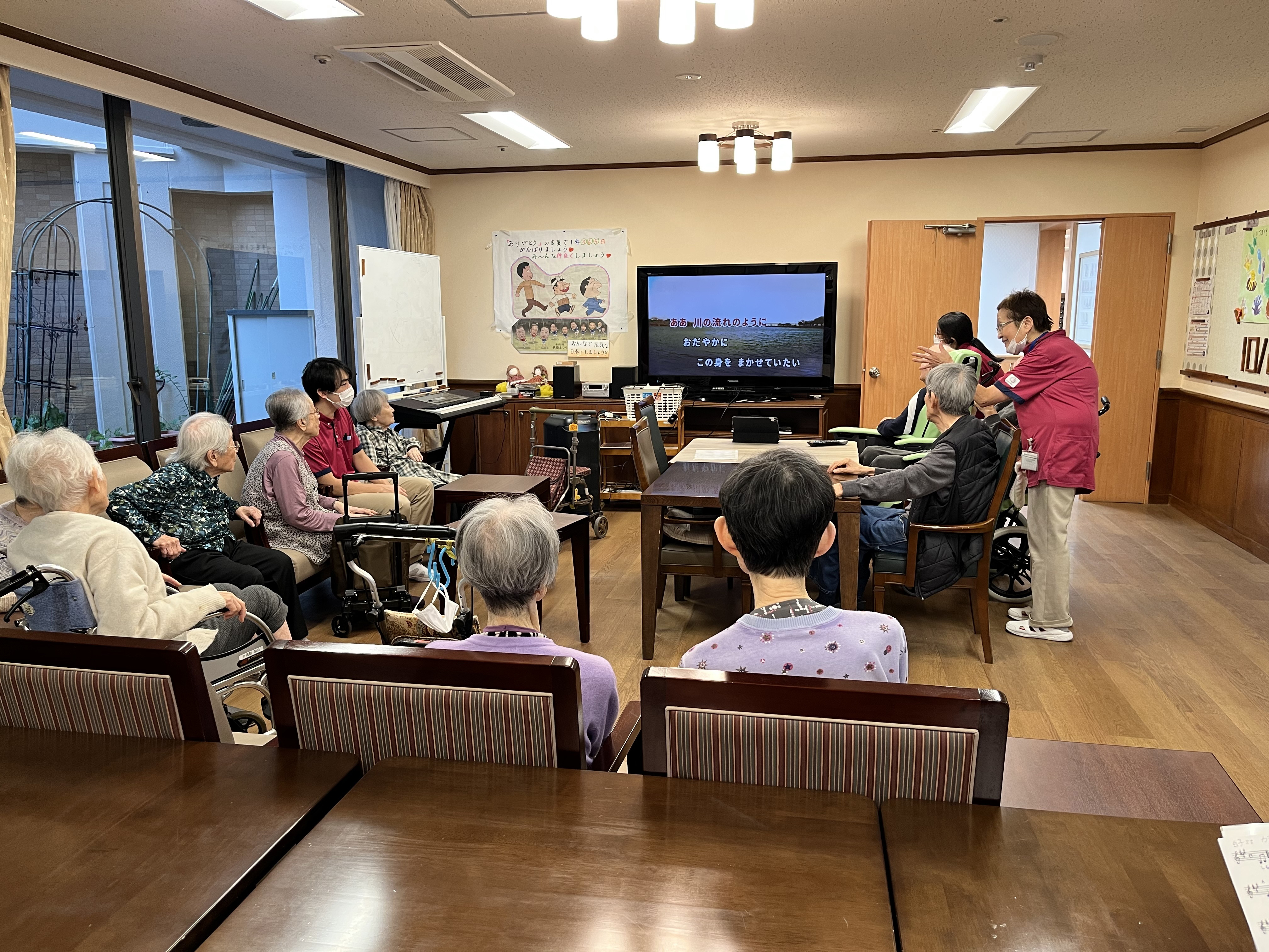 ケア・介護館文化祭練習