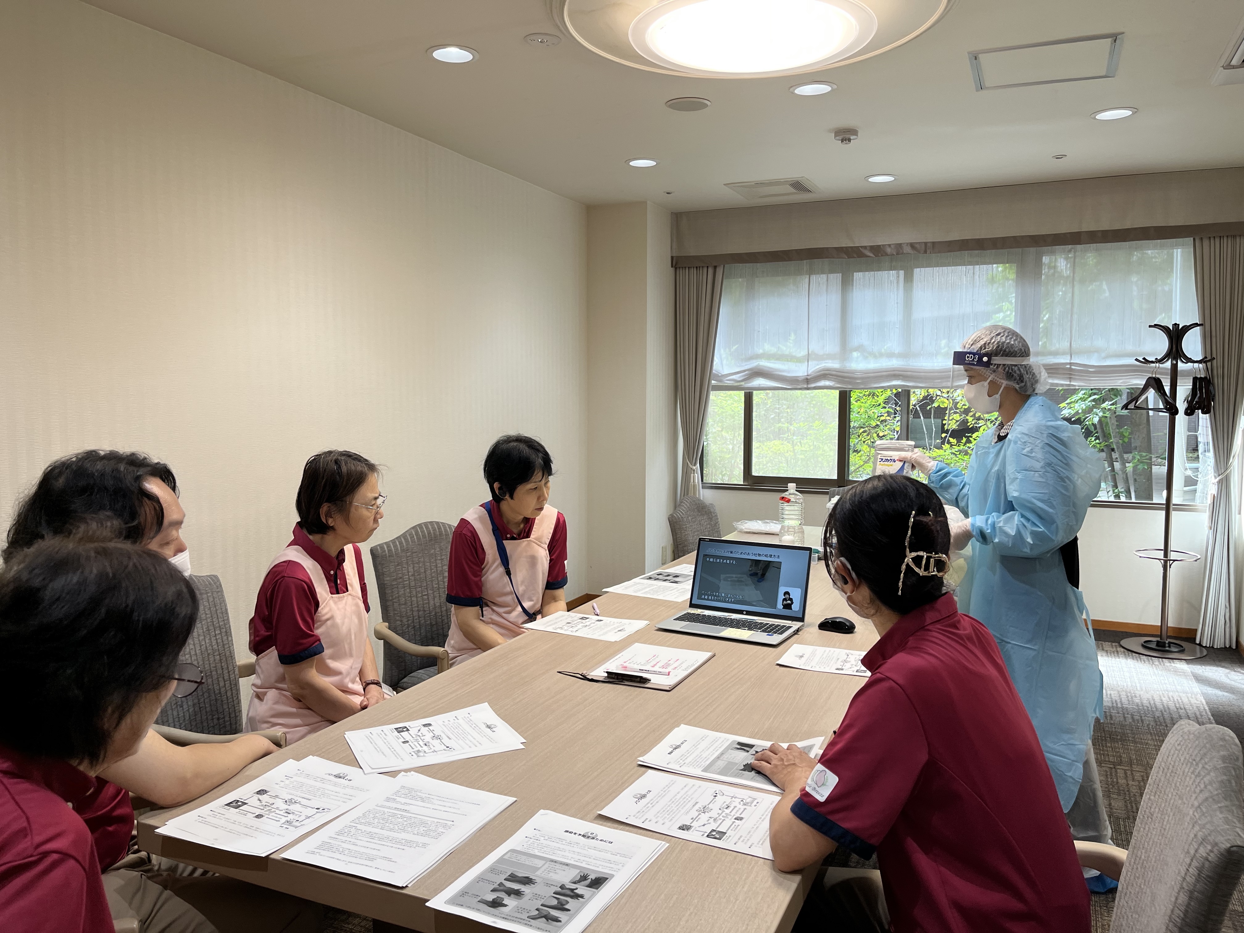 感染症シミュレーション研修