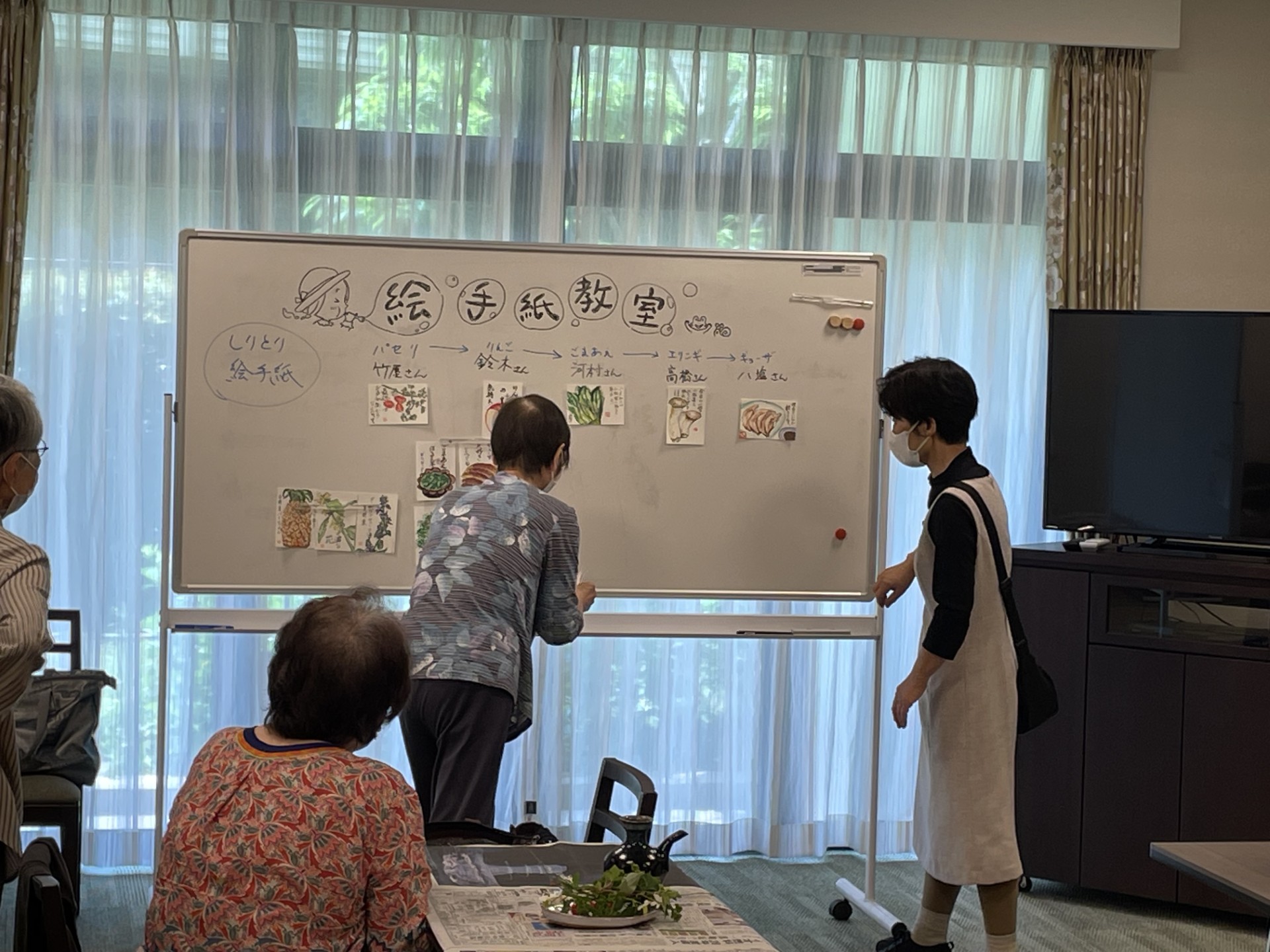 ◆絵手紙教室　作品