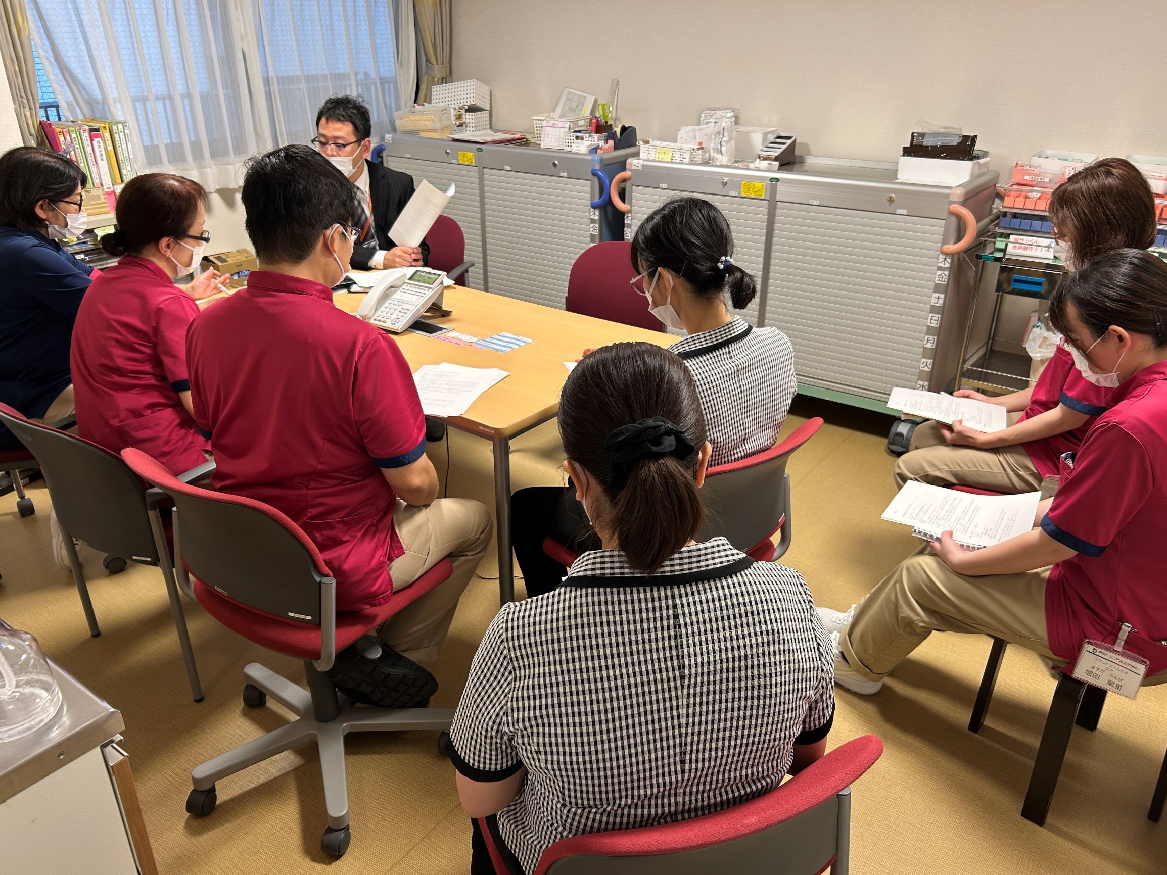 ■安心・安全な服薬についてリスク管理課と共に勉強会実施■