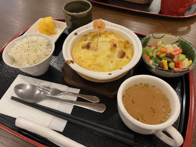 ハロウィンイベント食