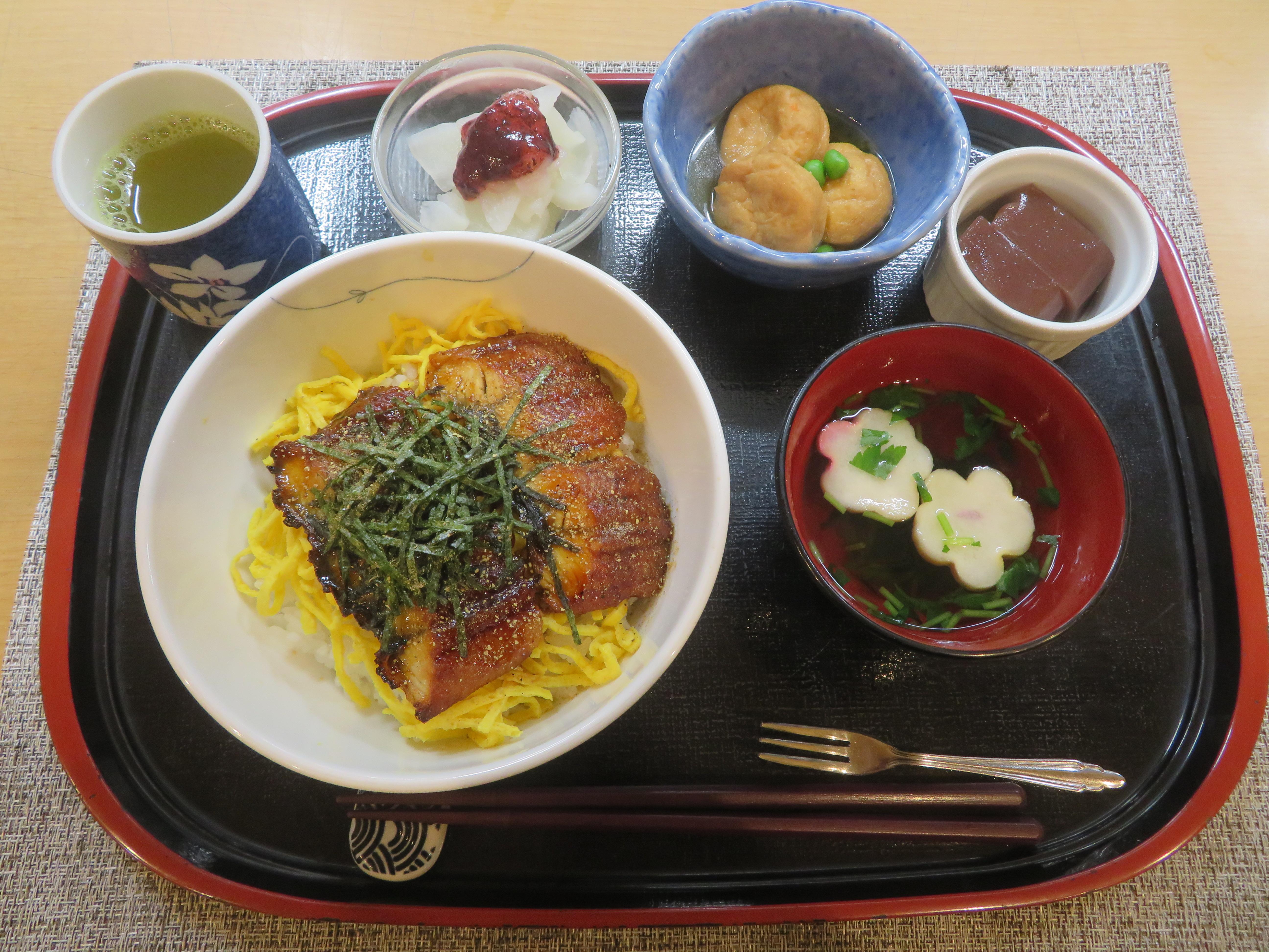 土用の丑の日を楽しみました
