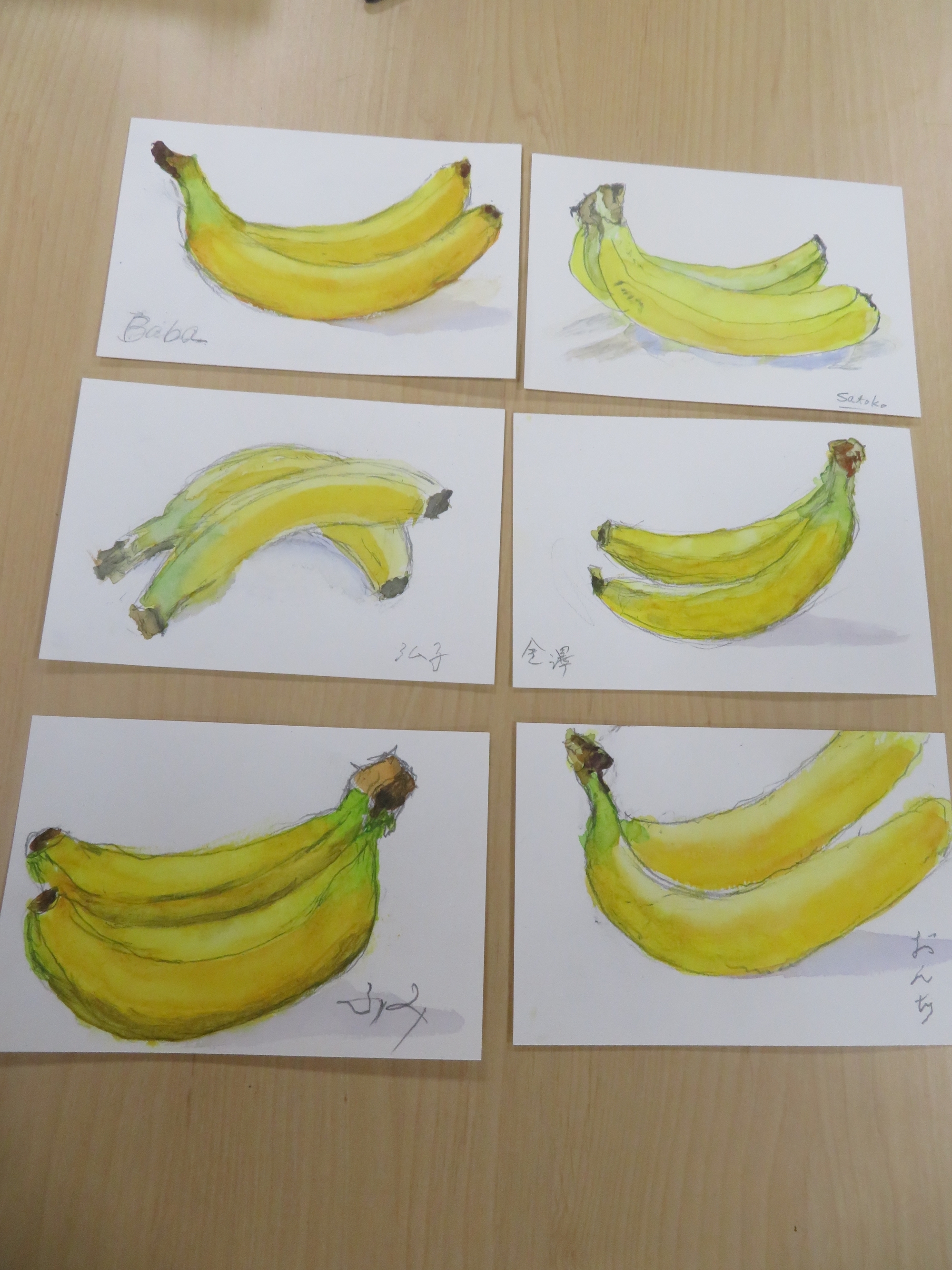 【絵手紙教室】はじまりました