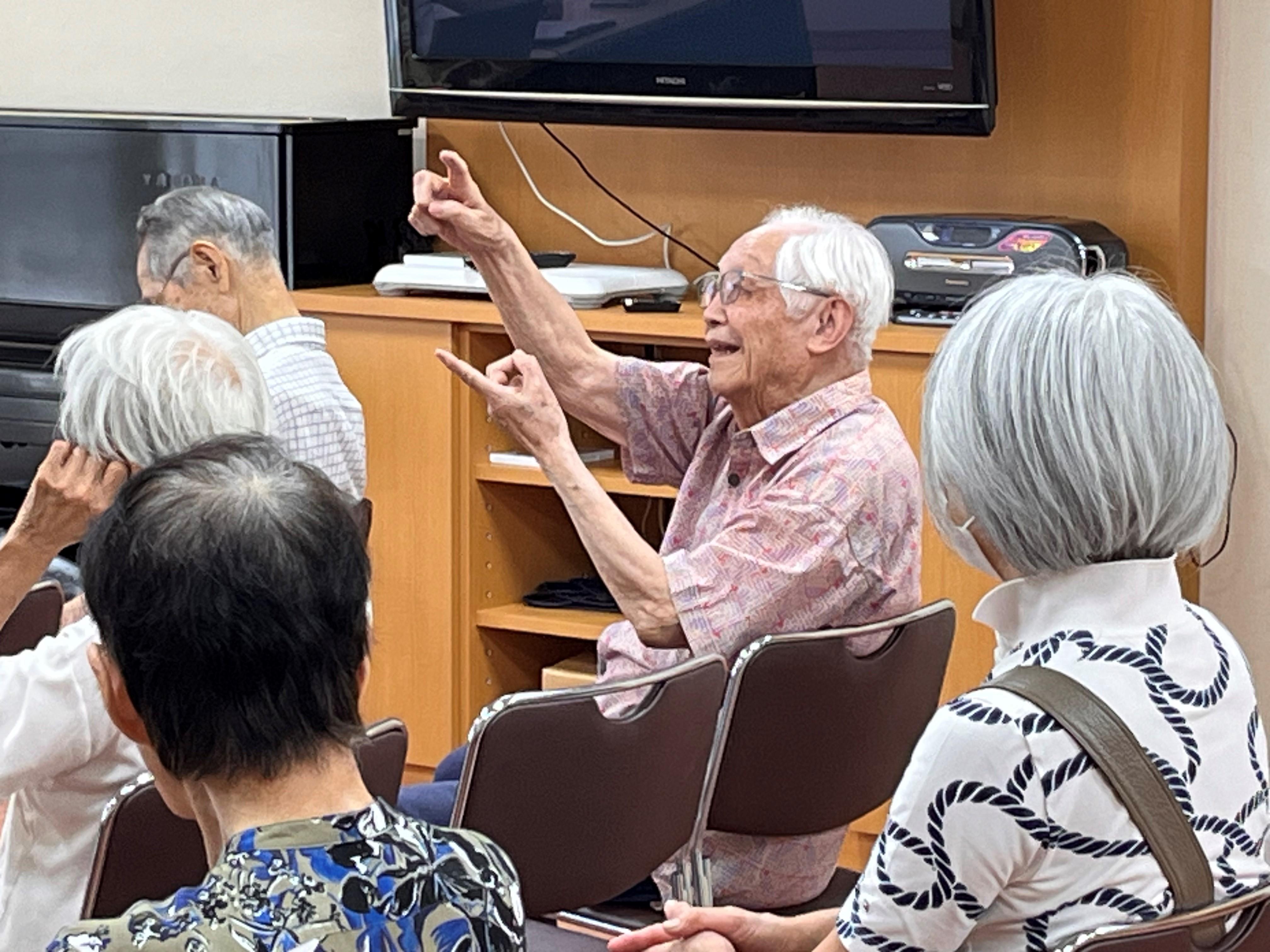健康をテーマに語り合う、和やかなミニ懇談会
