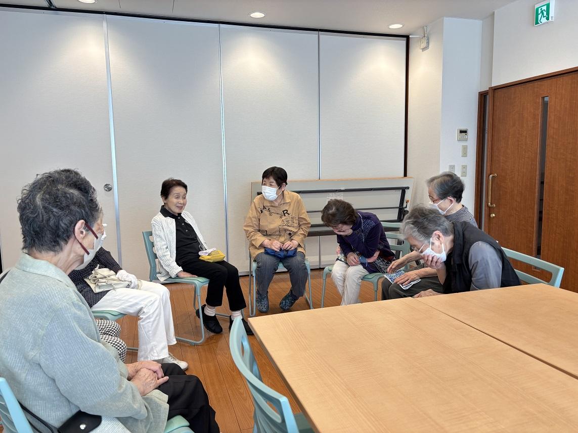 おしゃべり会①