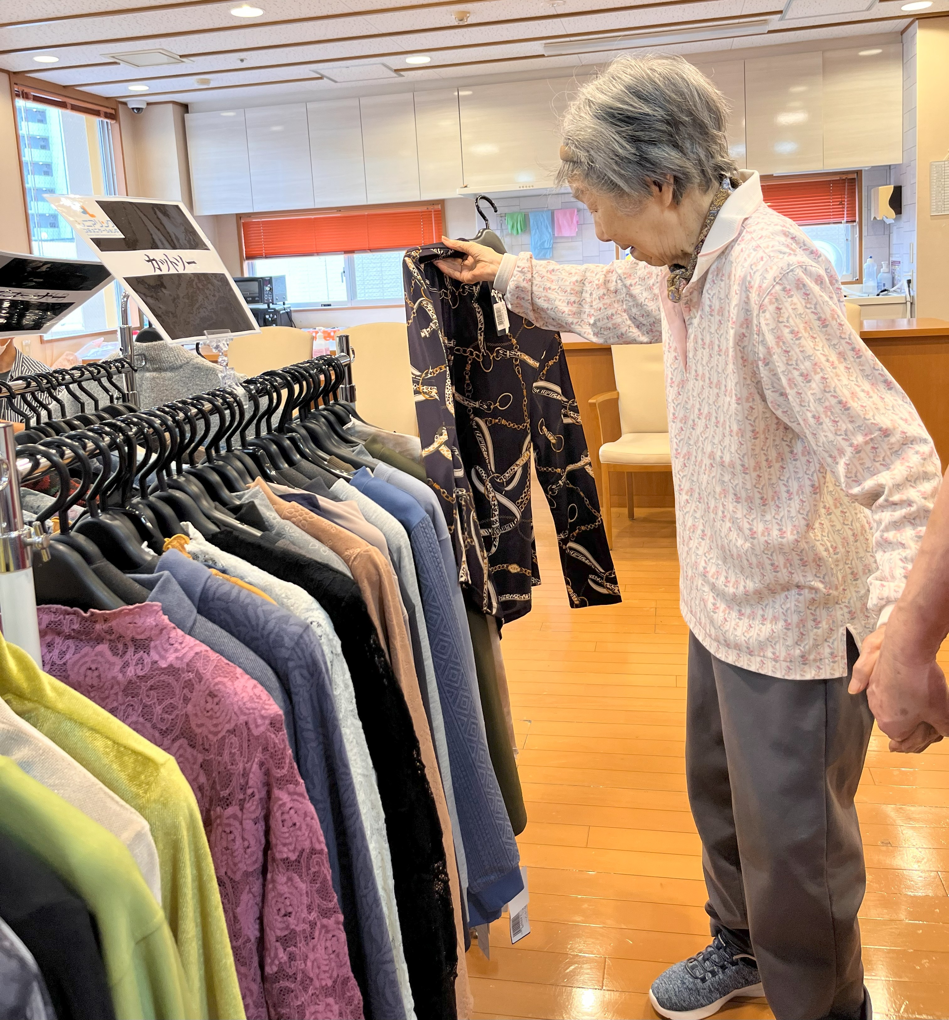 移動販売の日を楽しみに