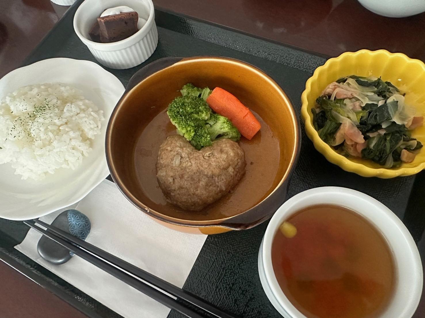 バレンタインランチ